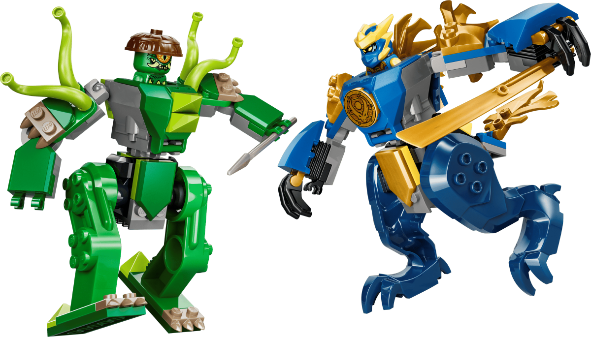 LEGO NINJAGO Jay's Dragon Robot Battle - Ninja Building Set 4+