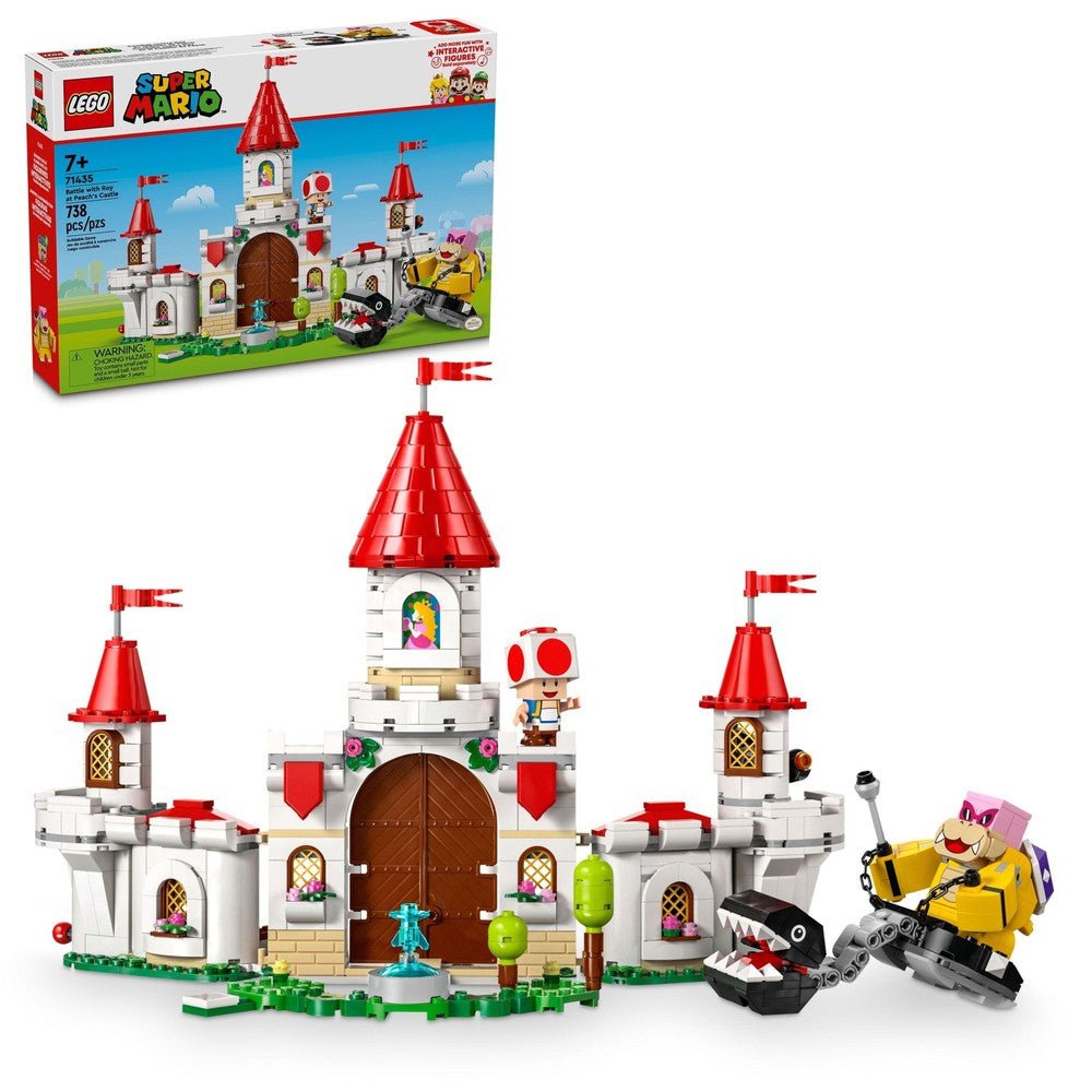 Battle with Roy at Peach's Castle (738 pcs)
