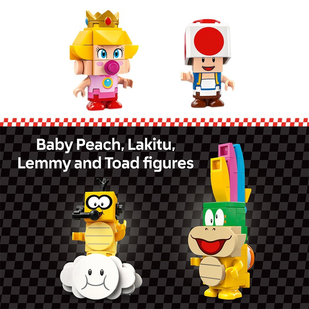 Mario Kart: Baby Peach and Grand Prix Set (823 pcs)