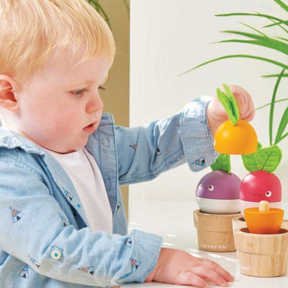 Stacking Vegetables