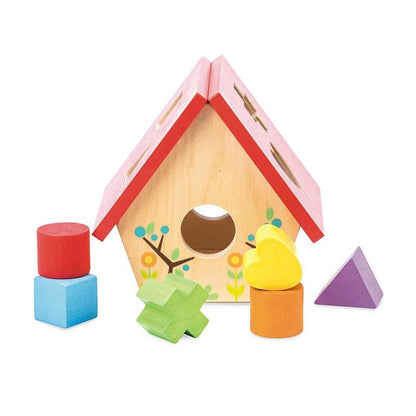 My Little Shape-Sorting Birdhouse