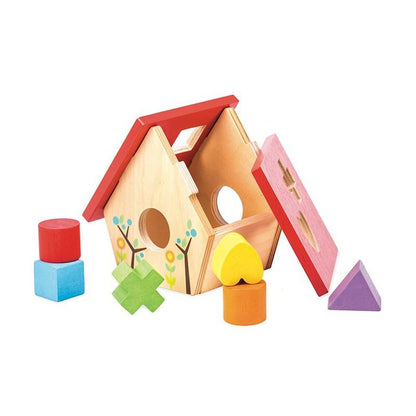 My Little Shape-Sorting Birdhouse