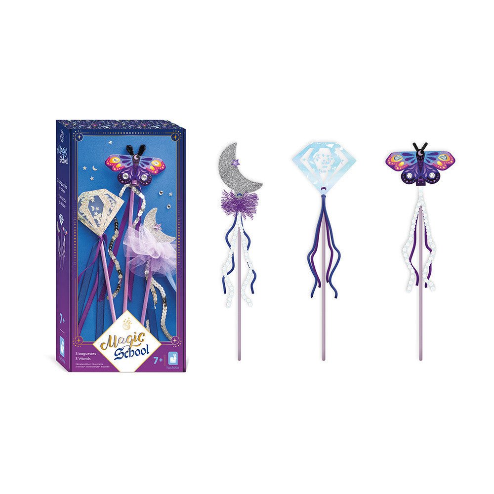 3 Magic School Craft Wands