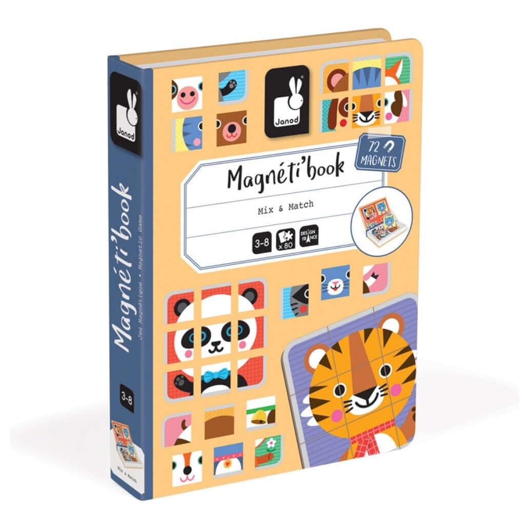 Magnetibook - Mix & Match Animals (72 pcs)