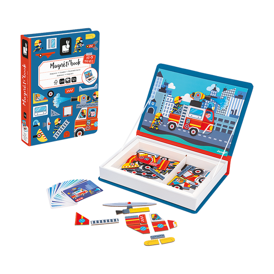 Magnetibook Firefighters - Interactive Educational Game for Little Ones