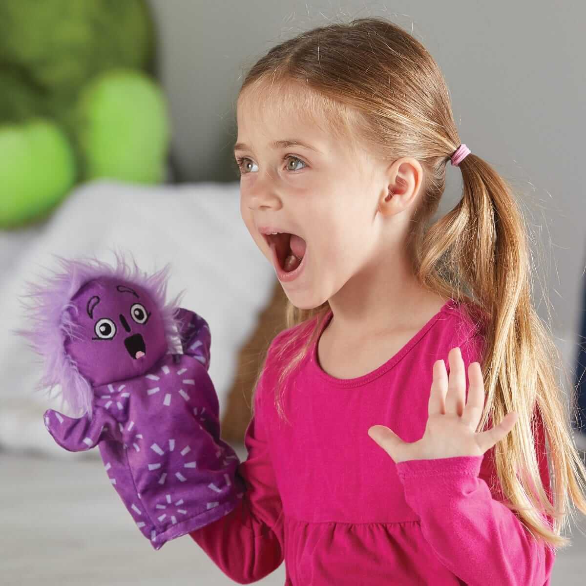 Educational Puppets: Emotions Family