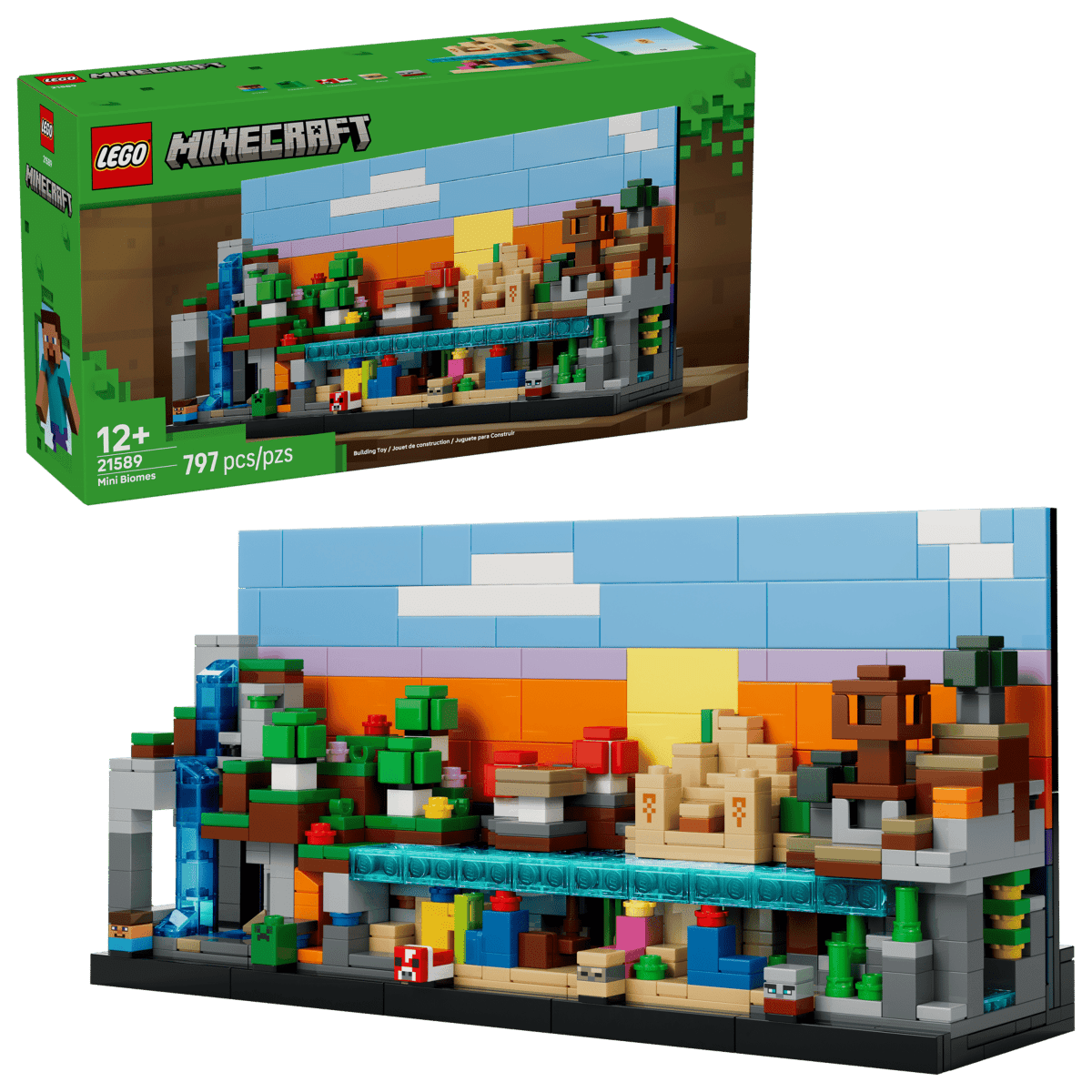 Mini Biomes - LEGO Minecraft (797 pcs)