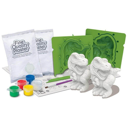 3D Mold and Paint - Dinosaurs (Bilingual)