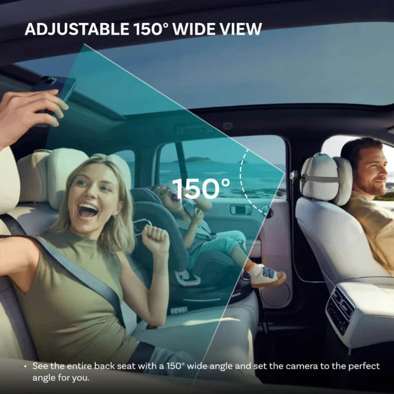 Rear Seat Camera + Wireless CarPlay Adapter