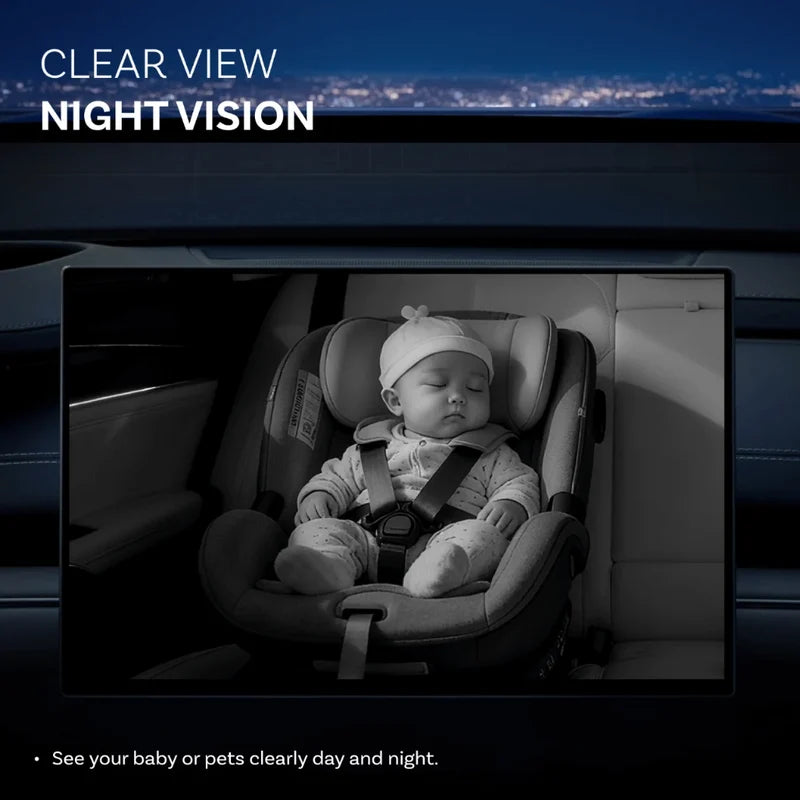 Rear Seat Camera + Wireless CarPlay Adapter