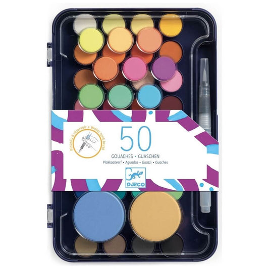 Artist Palette - 50 Poster Paint Tablets
