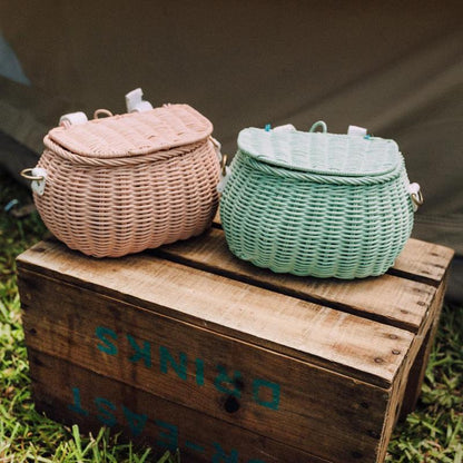 Mini Chari Rattan Basket for Kids
