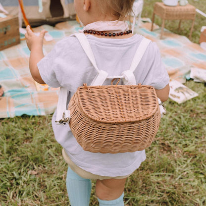 Mini Chari Rattan Basket for Kids