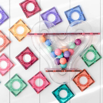 Connetix Pastel Ball Run (106 pcs)