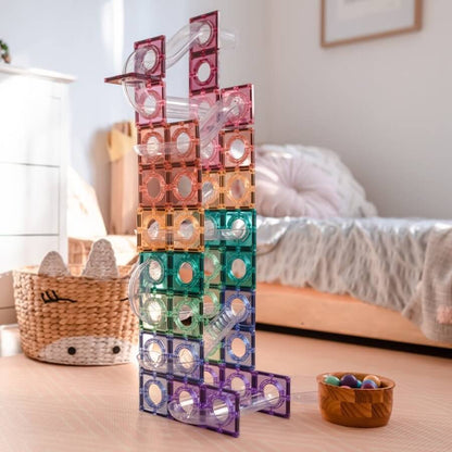 Connetix Pastel Ball Run (106 pcs)