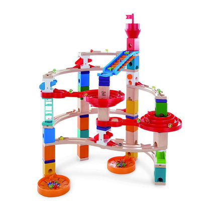 Quadrilla Super Spirals Marble Run (129 pcs)