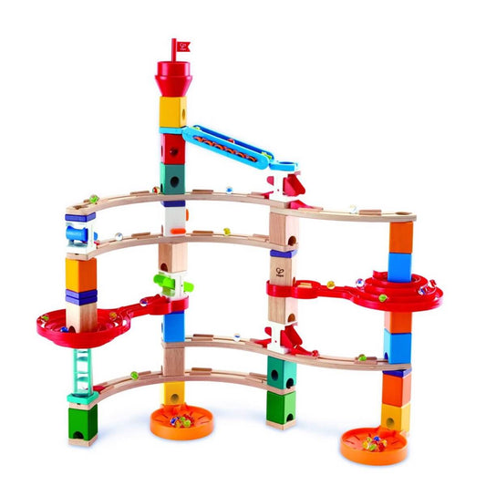 Quadrilla Super Spirals Marble Run (129 pcs)