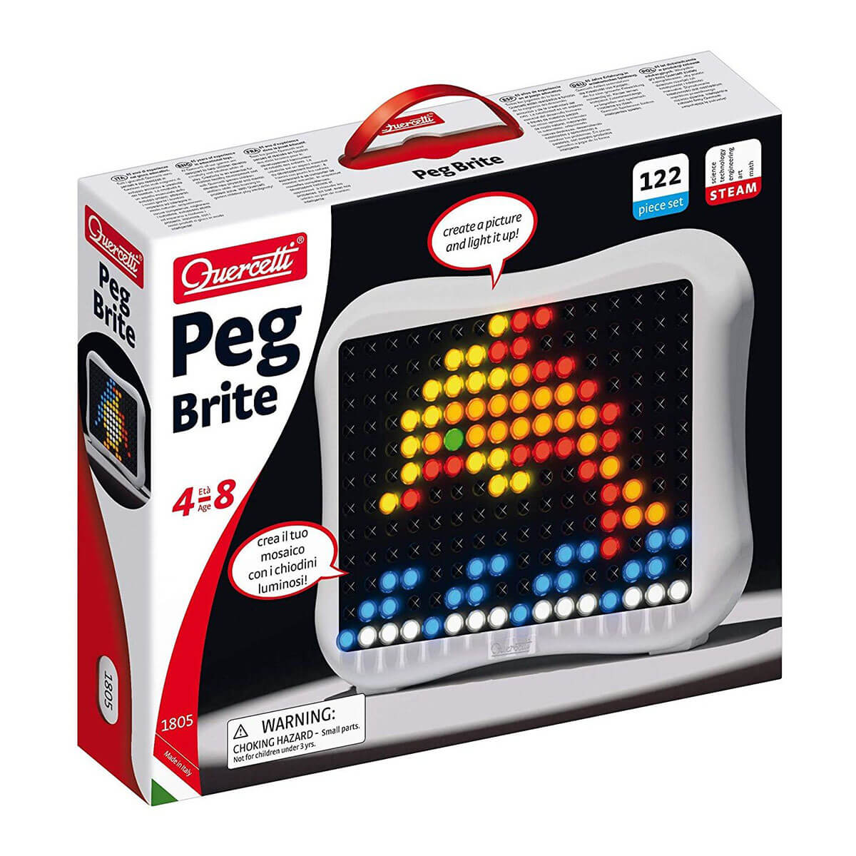 Peg Brite - 122 Pieces