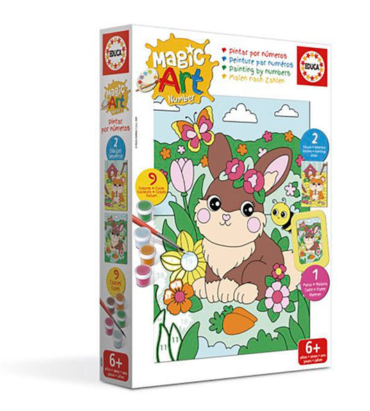 Paint by Numbers - 6 Animals
