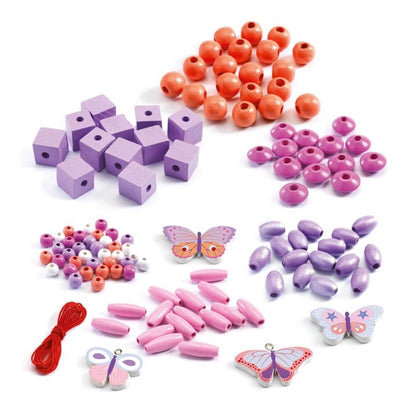 Wooden Beads - Butterflies (450 pcs)