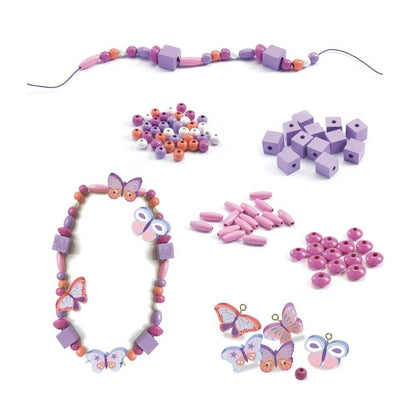Wooden Beads - Butterflies (450 pcs)