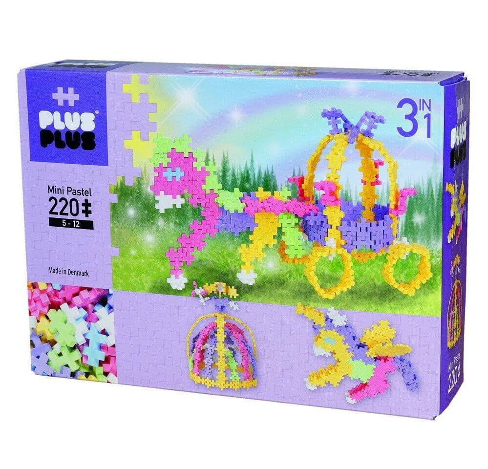 Plus-Plus Mini Basic 220 Pieces - Unicorn and Carriage