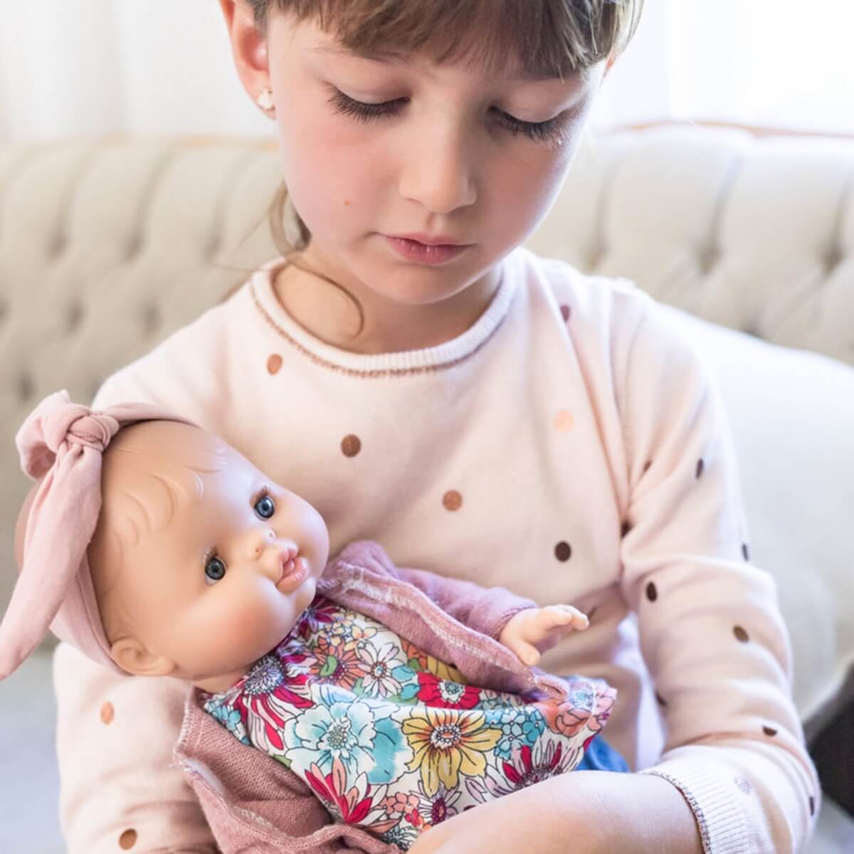 Gordis Baby Doll in Pajamas - Pink