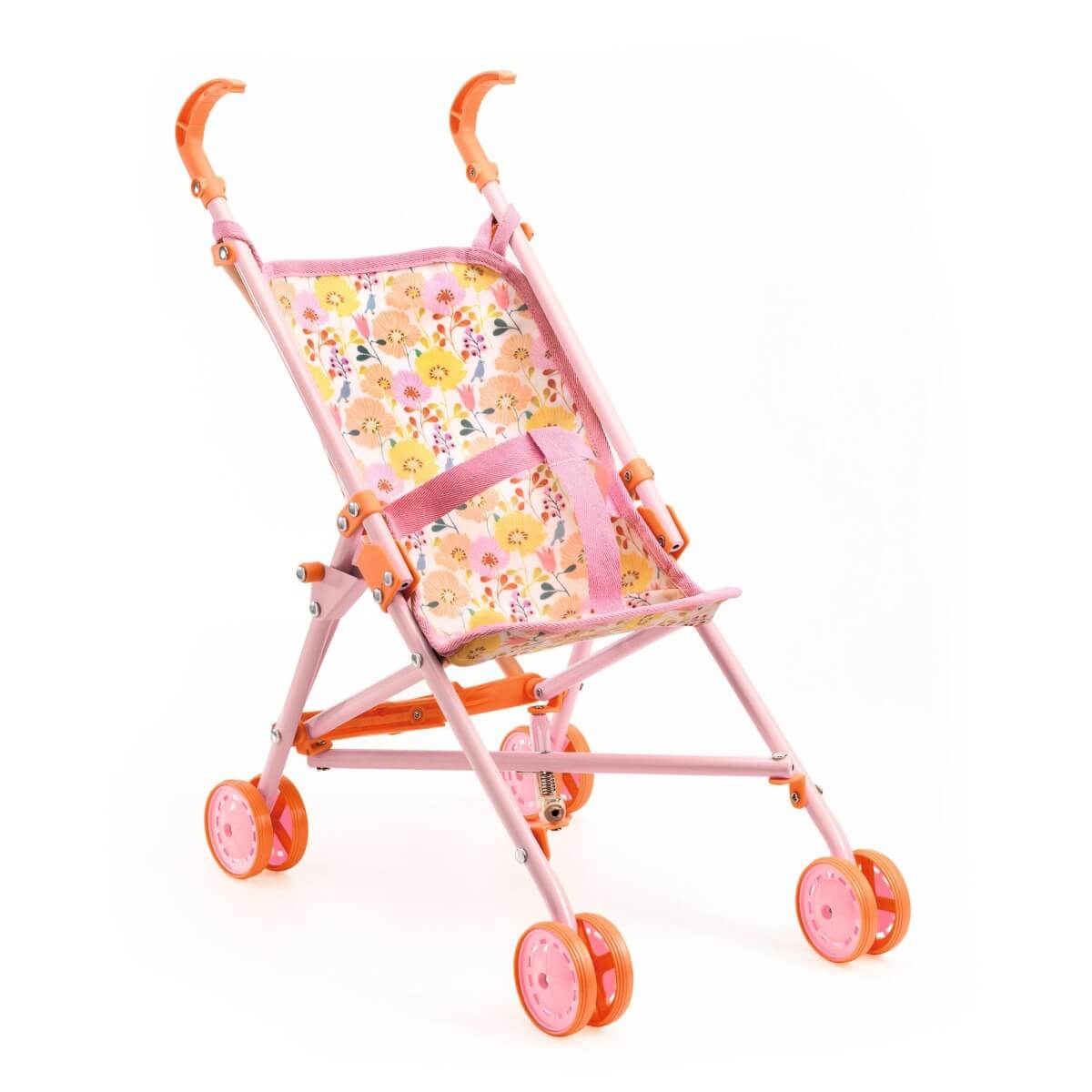 Pomea Flowers Doll Stroller (54 cm)