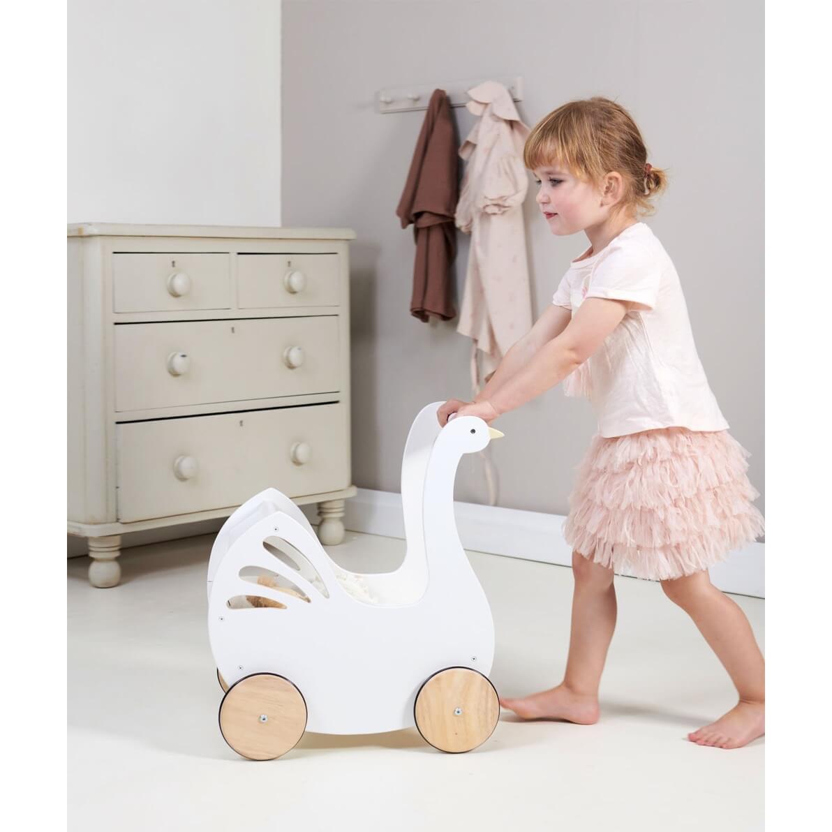 Sweet Swan Doll Stroller