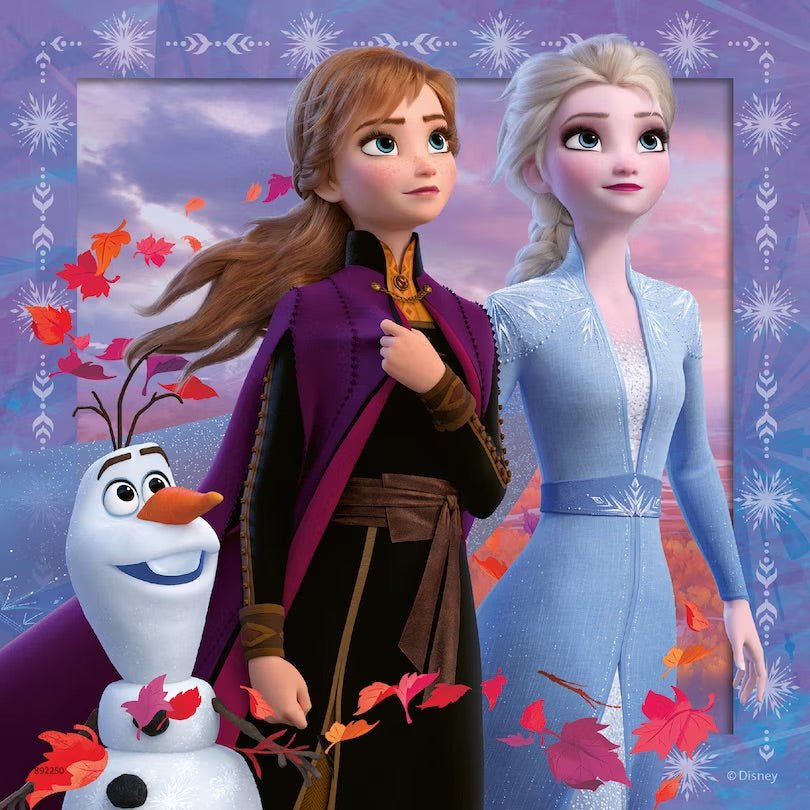 Frozen Puzzle - The Journey Begins (3 x 49 pcs)