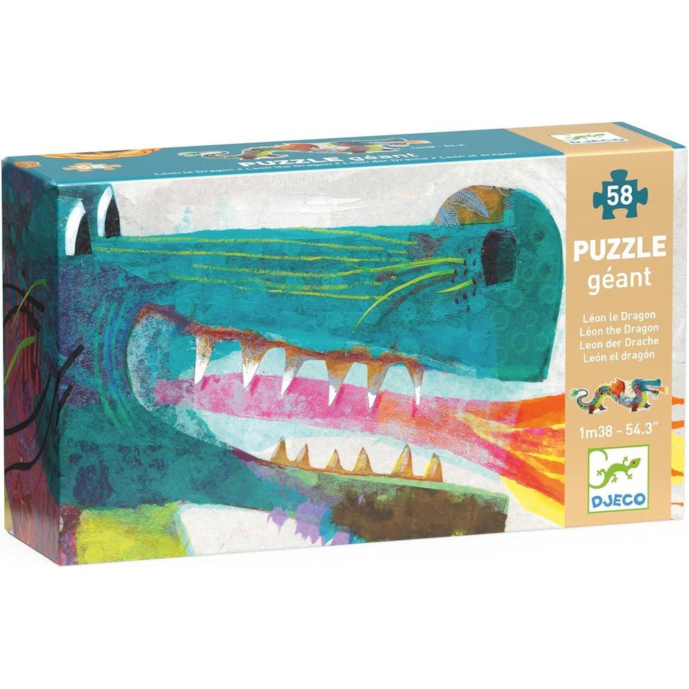 Giant Puzzle - Leon the Dragon (58 pcs)