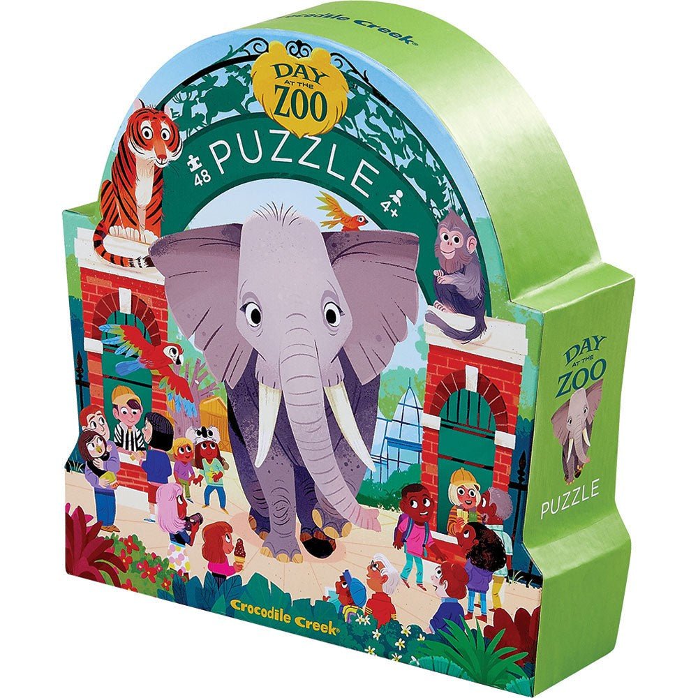 Puzzle - Day at the Zoo (48 pcs)