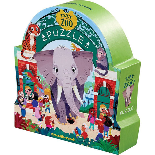 Puzzle - Day at the Zoo (48 pcs)