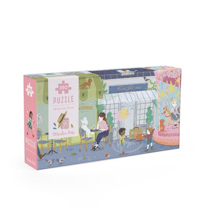 Panoramic Puzzle - 10 Rue des Lilas Paris (350 pcs)