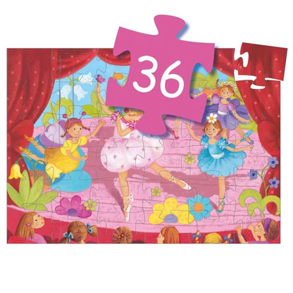 Silhouette Puzzle - Ballerina (36 pcs)