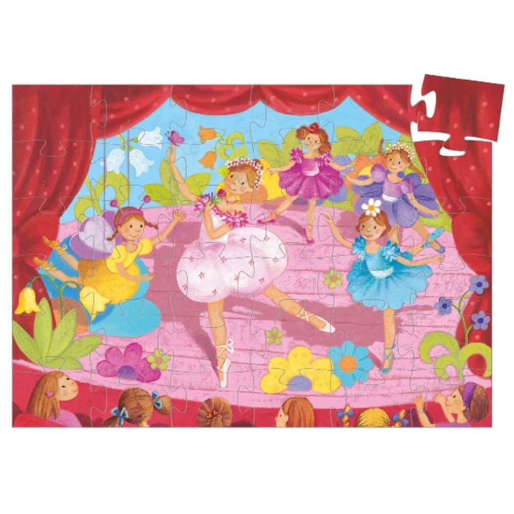 Silhouette Puzzle - Ballerina (36 pcs)
