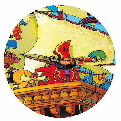 Silhouette Puzzle - Redbeard's Pirate Ship (54 pcs)