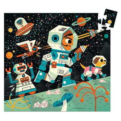 Silhouette Puzzle - Space Station (54 pcs)