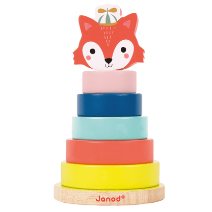 Stackable Fox: Baby Forest Kids Game