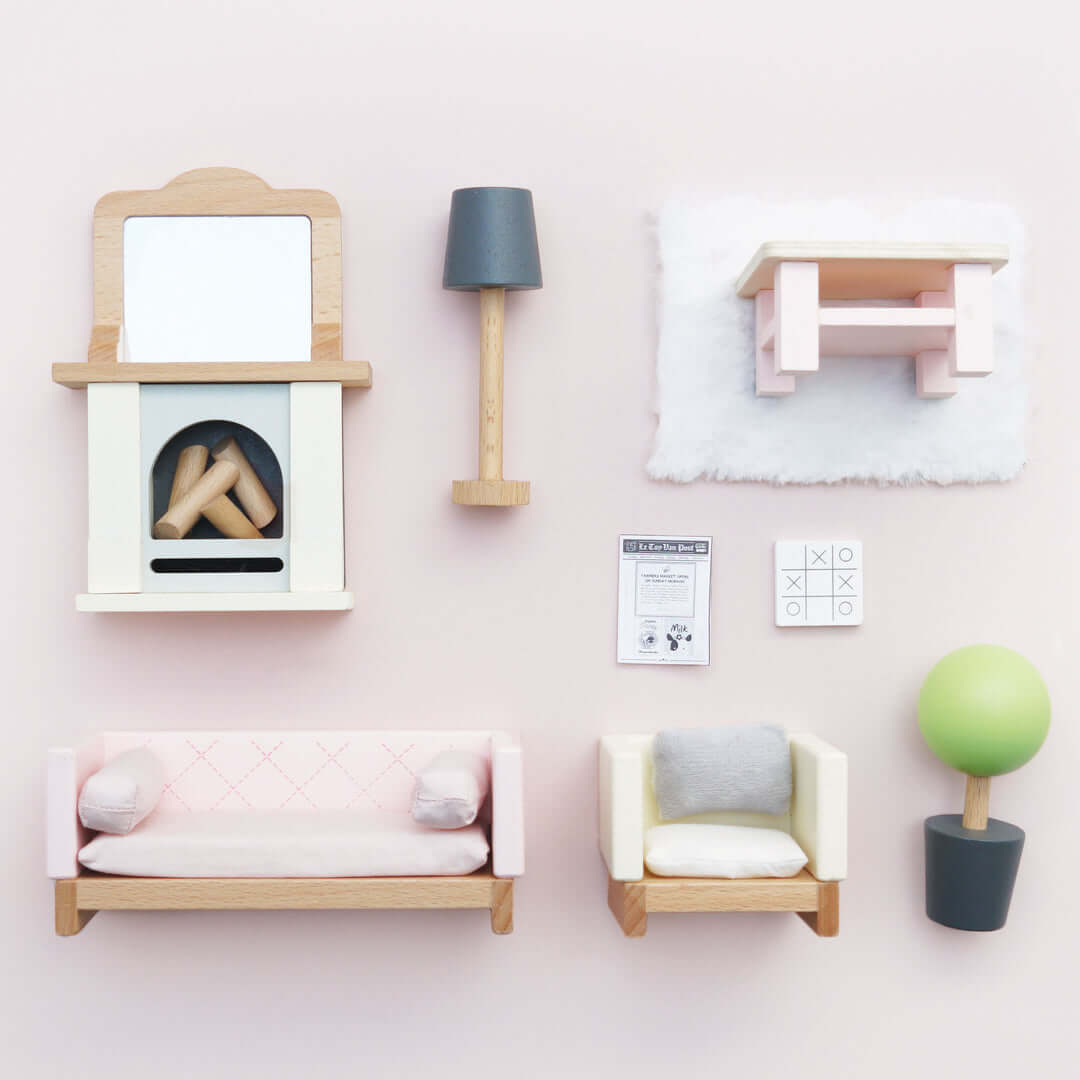 Daisylane Living Room for Dollhouse