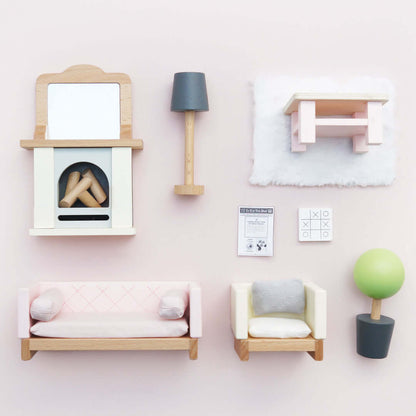 Daisylane Living Room for Dollhouse