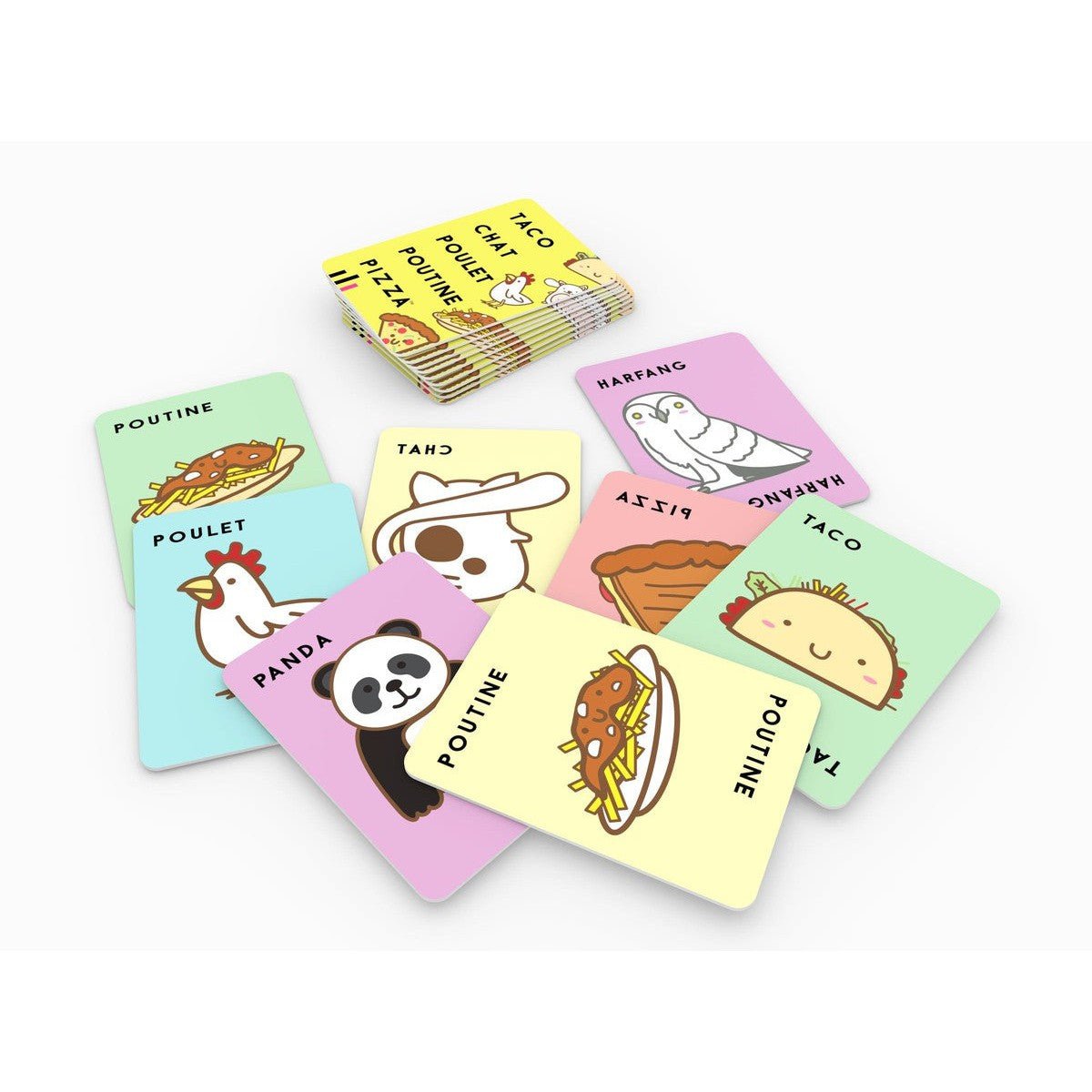 Taco, Cat, Goat, Cheese, Pizza... On Your Back! (French)