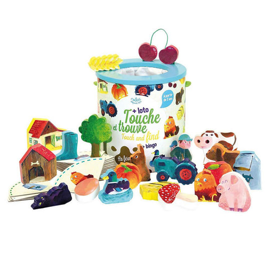 Touch and Find Bingo Lotto - The Farm