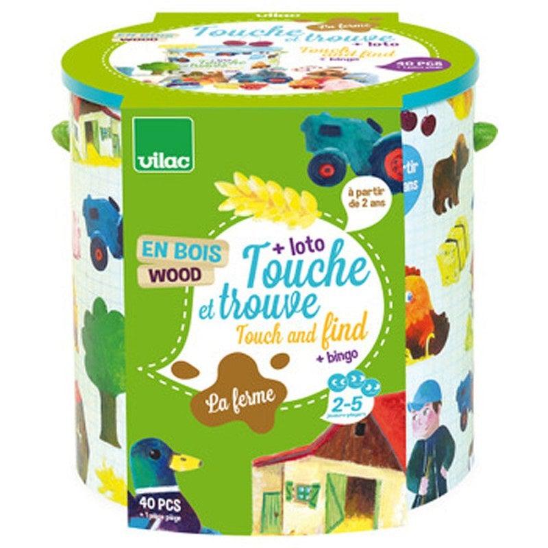 Touch and Find Bingo Lotto - The Farm