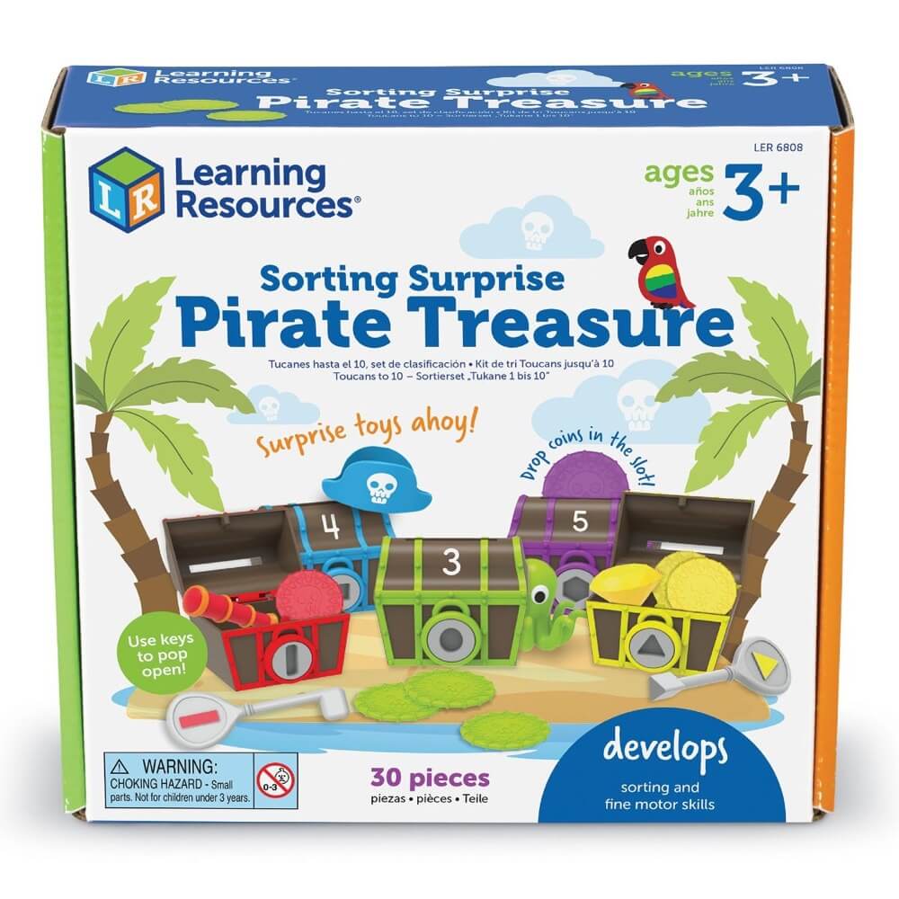 Pirate Surprise Treasure Sorting