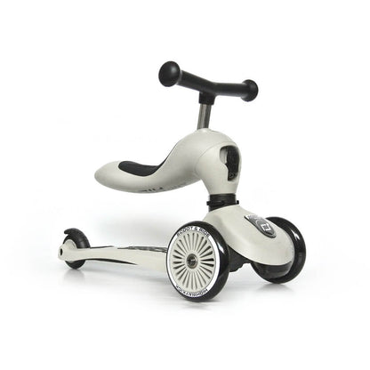 2-in-1 Highwaykick 1 Scooter - Ash