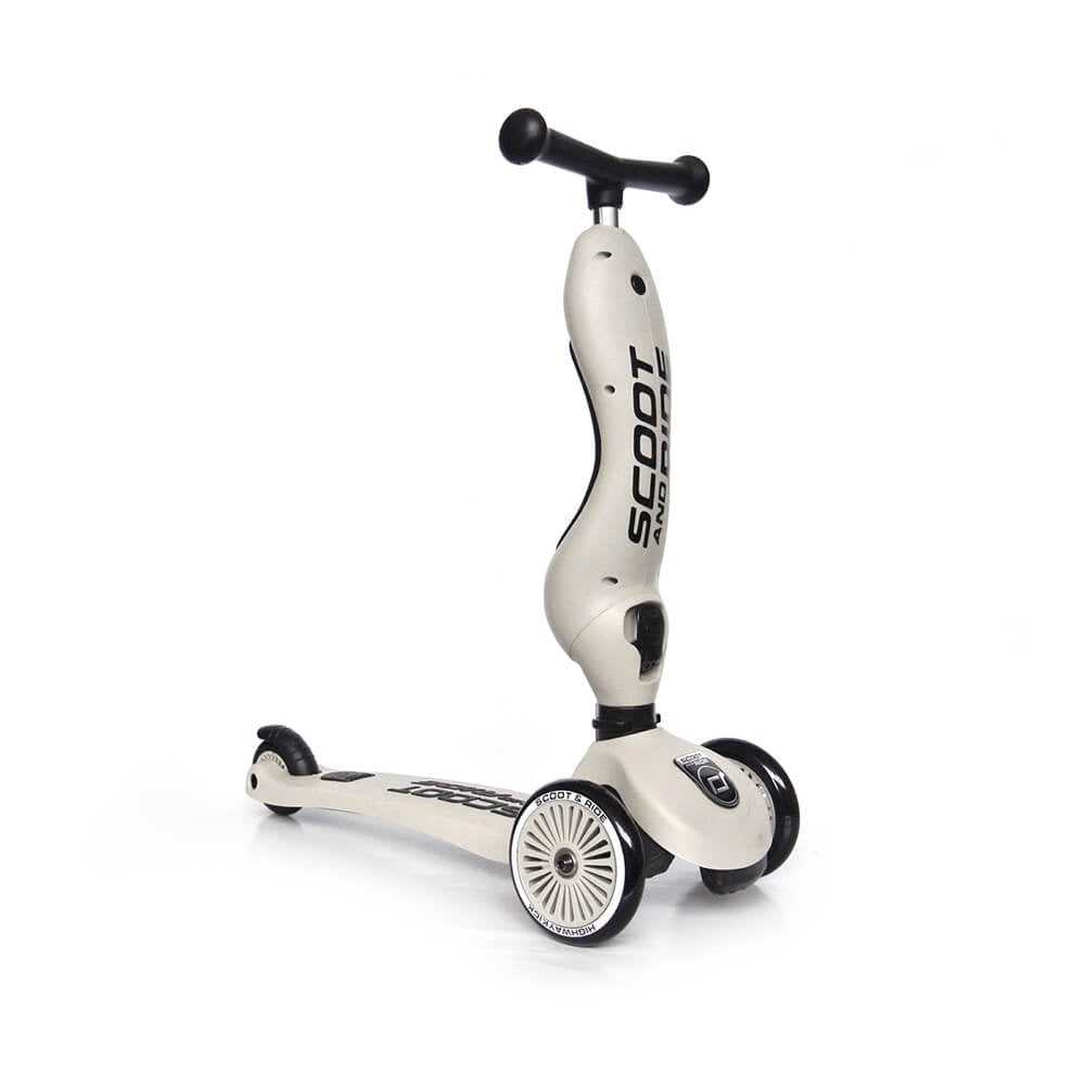 2-in-1 Highwaykick 1 Scooter - Ash