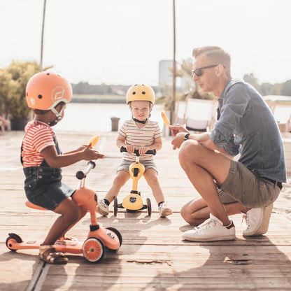 2-in-1 Highwaykick 1 Scooter - Peach