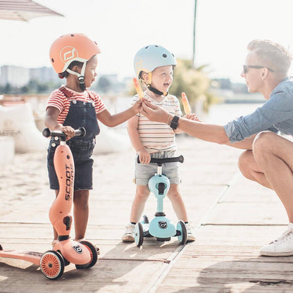 2-in-1 Highwaykick 1 Scooter - Peach