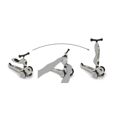 2-in-1 Highwaykick 1 Scooter - Peach